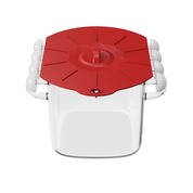 Varmebestandig mikrobølgeovn bacon glass komfyr